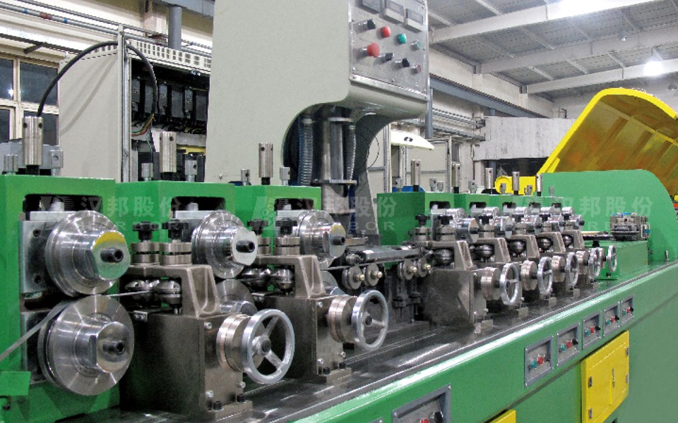 Flux cored wire production line