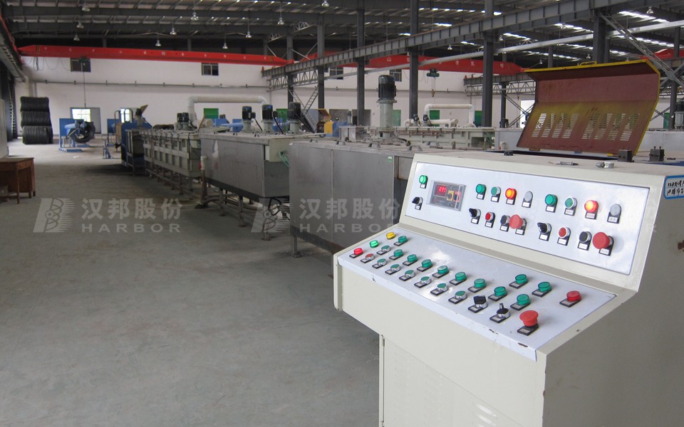 Surface pretreatment production line